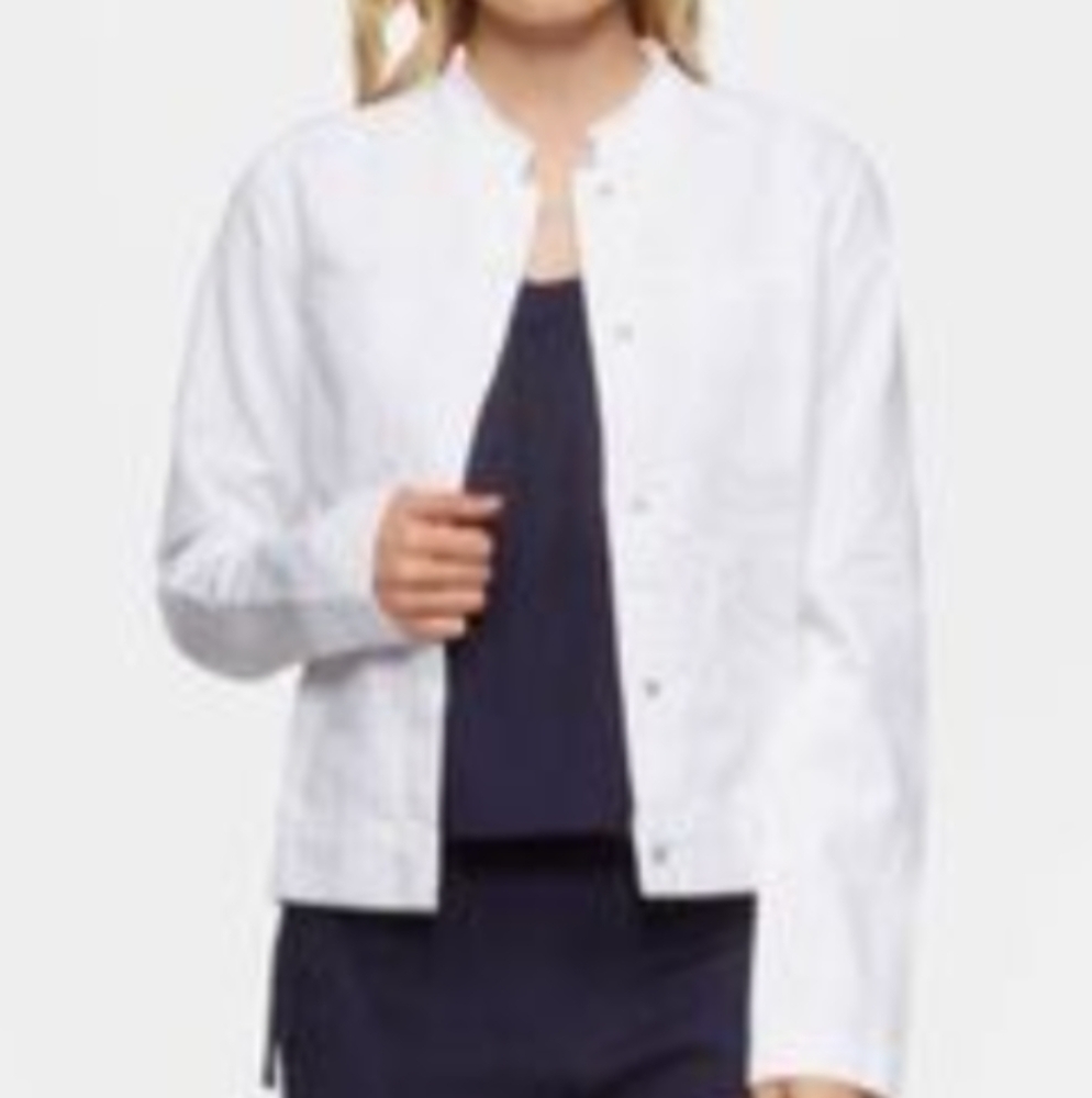 Tavik Josephine White denim jacket